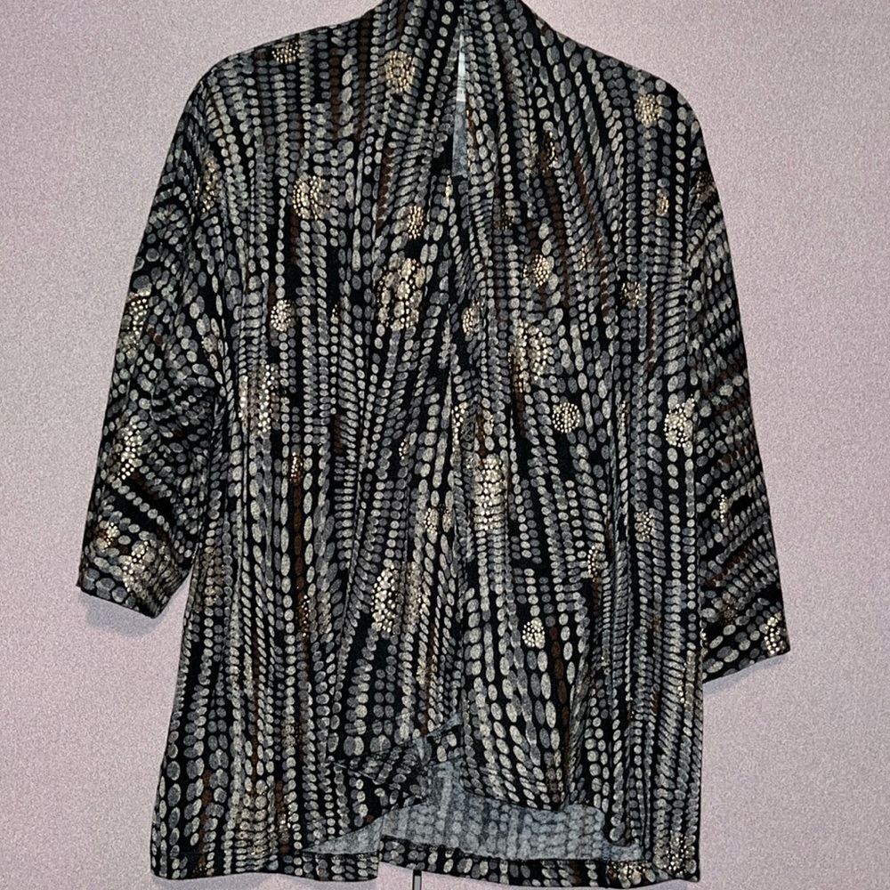 Chicos 2 piece top set, tank and sweater